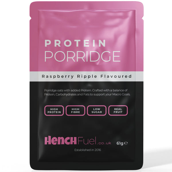 Raspberry Ripple Protein Porridge Pouch