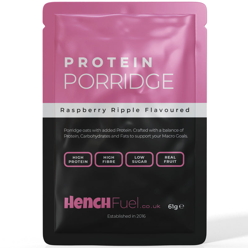 Raspberry Ripple Protein Porridge Pouch