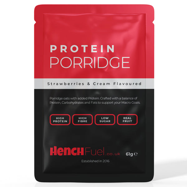 Strawberries & Cream Protein Porridge Pouch
